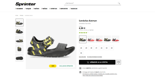 Sandalias infantiles modelo Barman por sólo 4,99€
