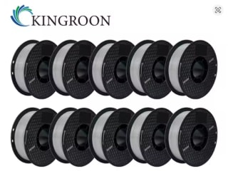 KINGROON 10KG PLA/ABS/PETG filamento 1,75mm por 80,82€ en dos colores