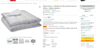 Edredón de Fibra Otoño Invierno 300gr - Pikolin Home por 26.80€