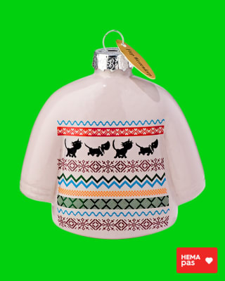 Gratis gratis limited edition kerstbal voor 150 punten bij de Hema