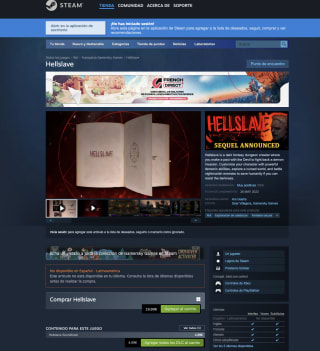 Juego Hellslave Gratis Steam desde 2 de Junio