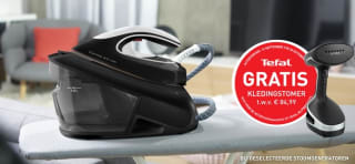 Gratis kledingstomer bij aankoop van een geselecteerde stoomgenerator van Tefal