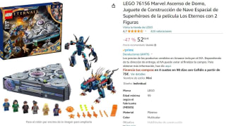 Set Lego 76156 Marvel Ascenso de Domo por 52,64€.