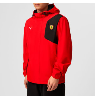 Chaqueta de hombre impermeable Rain Red Ferrari F1 2024 por 49.99€