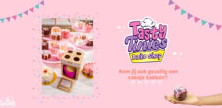 Gratis workshop cakje maken tijdens de Tasty Tinies Tour van Goliath Games