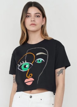 Polera Fun Artpor para mujer por $4.000