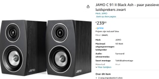 Jamo: C 91 II Boekenplank Speaker - 2 stuks voor €239,83 bij Amazon