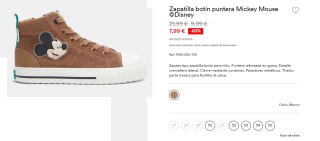 Botines para Peques Mickey Mouse ©Disney por 7.99€