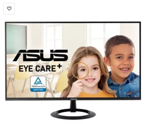 Monitor ASUS VZ24EHF 23.8" FullHD LED IPS 100Hz Negro por 102.1€