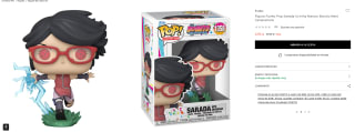 Figura Funko Pop Sarada Uchiha Naruto Boruto Next Generations por 6,95€