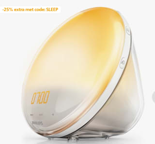 Philips HF3532/01 SmartSleep Wake-up Light voor €135 bij Philips