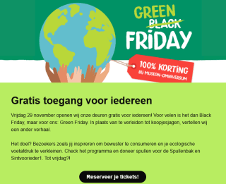 Gratis toegang Museon-Omniversum voor iedereen op 29 november