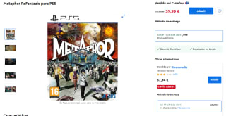 Videojuego Metaphor ReFantazio PS5 por 39,99€