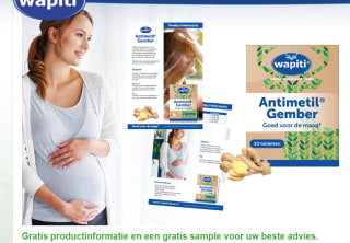 Gratis proefverpakking Wapiti Antimetil Gember