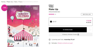 Only You Adventskalender voor €8,99 bij ICI Paris XL