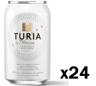 Pack 24 Cerveza Tostada Turia Märzen de 33cl por 11.65€
