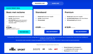 HBO max voor 2,99 euro per maand