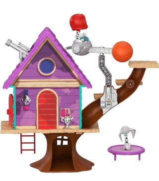Mattel Disney 101 Dalmatian Street Casita del árbol de Dylan con accesorios por 10,65€.