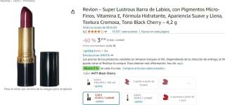Revlon Super Lustrous Barra de Labios por 3,50€