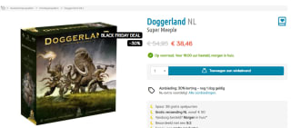 Bordspel: Doggerland NL voor €38,46 bij Spellenwinkel