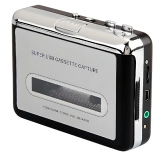 Marchelec Lecteur cassette USB-convertisseur lecteur MP3 à 23,99€