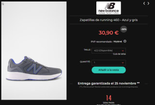 Recopilación zapatillas New Balance desde solo 13,90€