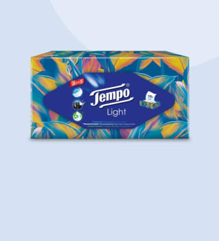 Tempo Light box tissues 70 stuks voor €0,50 na cashback via Scoupy