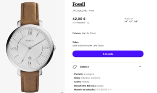Reloj para Mujer Fossil JACQUELINE por 42€