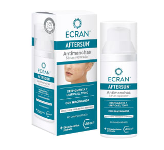 2 Ecran Aftersun Sérum Facial Antimanchas Reparador con Niacidamina Despigmenta y Unifica el Tono por solo 10,27€