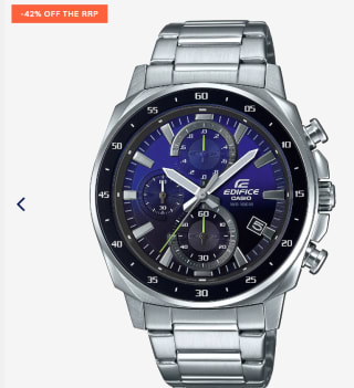 Casio Edifice EFV-600D-2AVUEF Heren Horloge voor €69