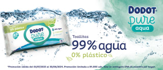 Muestra gratis de Toallitas Dodot Pure Aqua Plastic