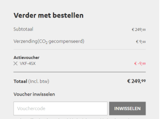 Tot 45% korting op diverse artikelen en gratis verzending met de code