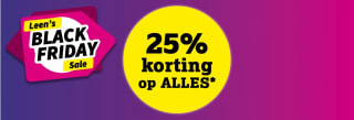 25% korting op alles bij Leenbakker [BLACKFRIDAY]