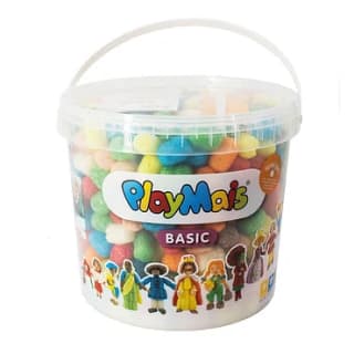 PlayMais Basic Emmer 5 Liter (> 500 Stukjes) voor €7,50 bij Lobbes