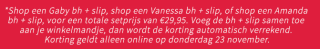 Lingerieset Gaby, Amanda of Vanessa voor €29,95 bij Sapph