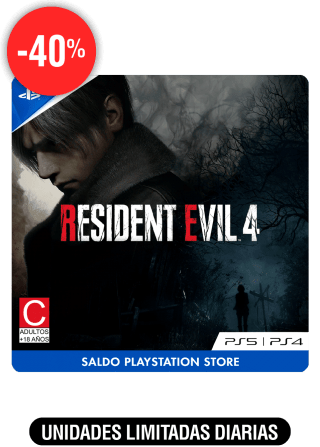 Resident Evil 4 PS5 por $836 en Claners