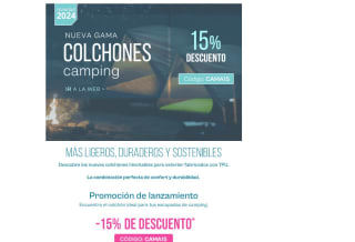 15% de descuento en colchones para camping desde Intex