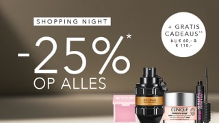 25% korting op bijna alles tijdens de Douglas shopping night