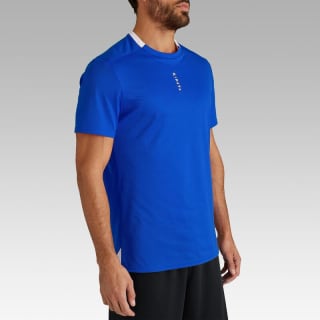 Camiseta de fútbol Adulto Kipsta F100 azul por solo 1,99€