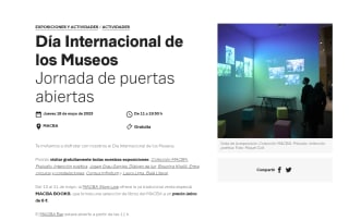 Recopilación de entradas museos y actividades gratis