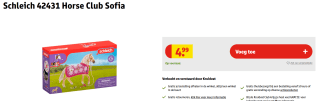 Schleich Fashion Creatieset Horse Club Sofia voor €4,99 bij Kruidvat