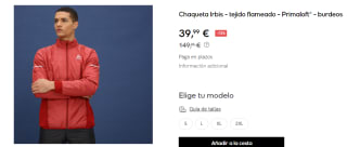 Chaqueta de Hombre Odlo Irbis por 39.99€