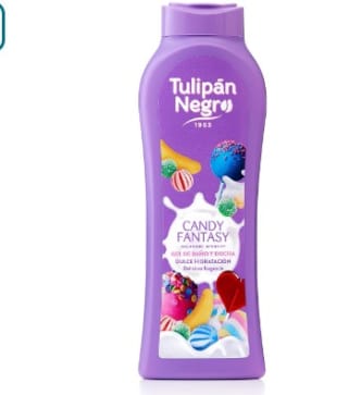 Tulipan negro Gel de ducha Candy Fantasy 650ml por 1,03€ (5% extra si pillamos 4)