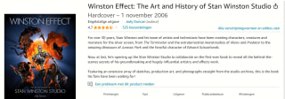 The Winston Effect: The Art & History of Stan Winston Studio (Hardcover) voor€33,99 bij Amazon