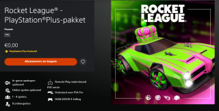 Gratis Rocket League PlayStation Plus pakket downloaden