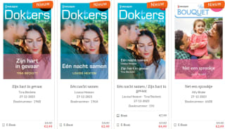 40% korting op Harlequin e-books