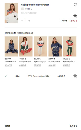 Cojín peluche Harry Potter por 8,44€