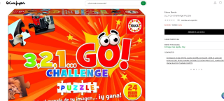 Educa Borrás 3,2,1 Go Challenge Puzzle 24 piezas por 6,40€