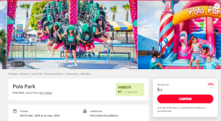 Oferta entradas Pola Park desde solo 5€