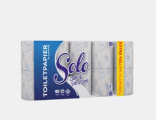 Toiletpapier 3 laags, 20 rollen voor €6,49 bij Aldi